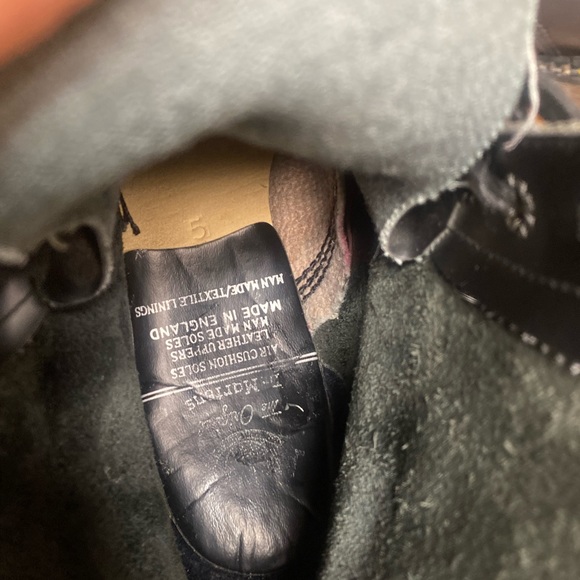 Dr. Martens Black Lace Up Combat Boots - Picture 7 of 16